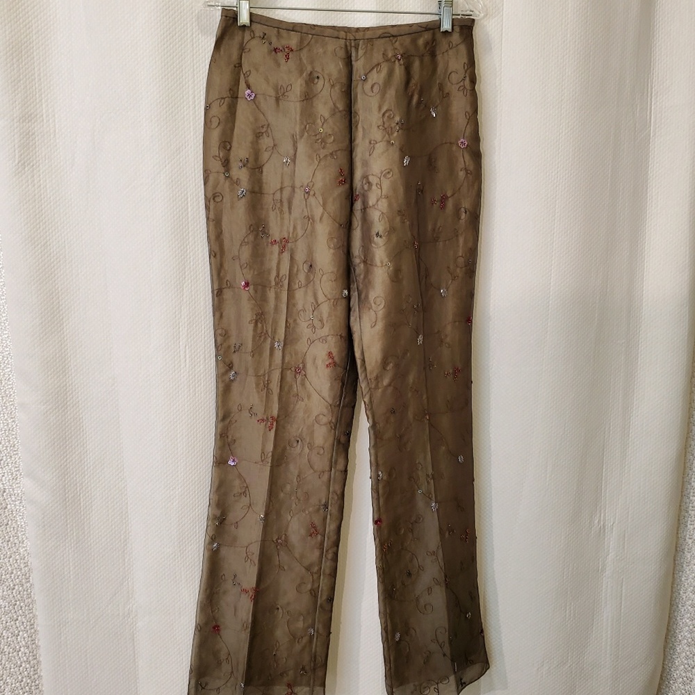 Beautiful Ann Taylor Silk Slacks
